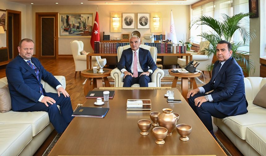 Bakan Ersoy, RTÜK Başkanı Daniş’i kabul etti