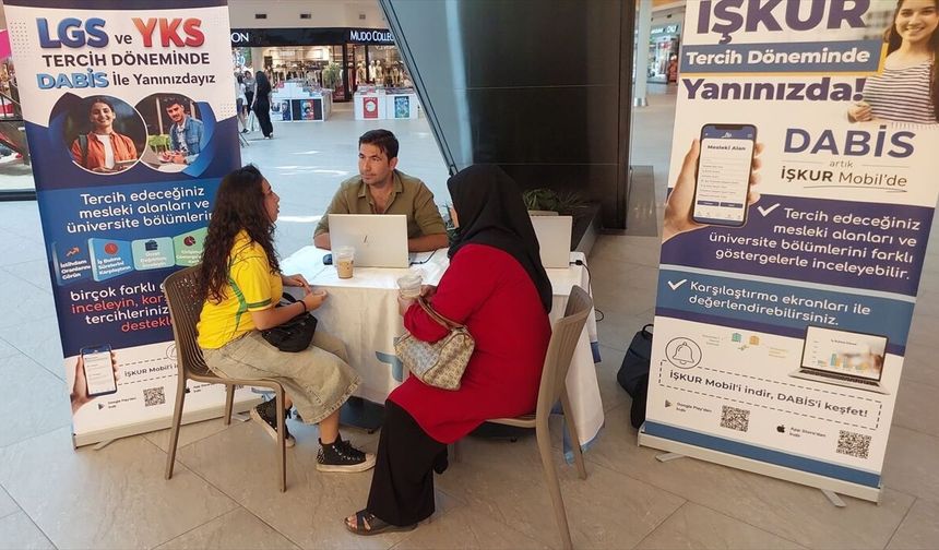 Antalya İŞKUR’dan tercih döneminde DABİS desteği
