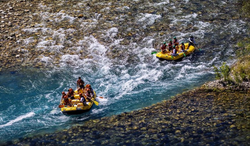Köprüçay’da rafting sezonu hız kazandı