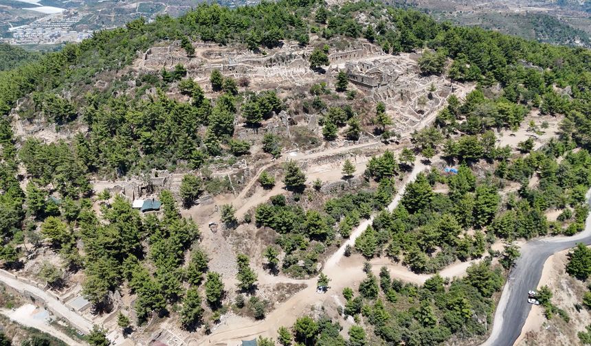 Syedra Antik Kenti’nde kazı ve restorasyon sürüyor
