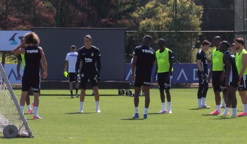 Beşiktaş, Midtjylland maçı hazırlıklarını tamamladı
