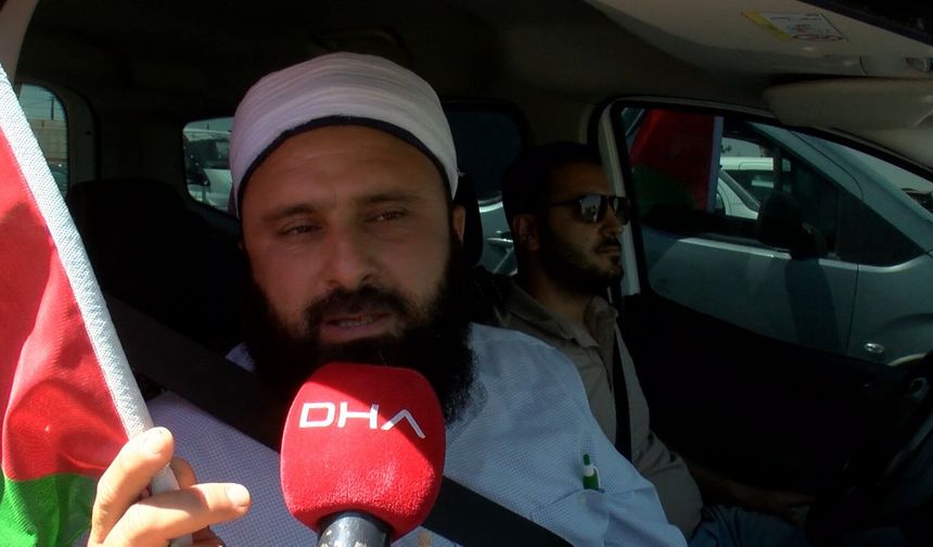 'Filistin Konvoyu' Diyarbakır'da