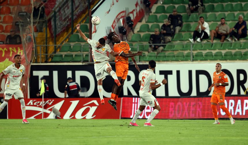 Alanyaspor’dan Göztepe maçındaki hakem kararlarına tepki