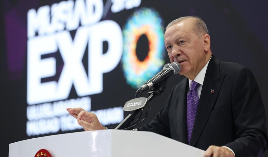 Cumhurbaşkanı Erdoğan: Türkiye büyüme ve istikrar rotasında