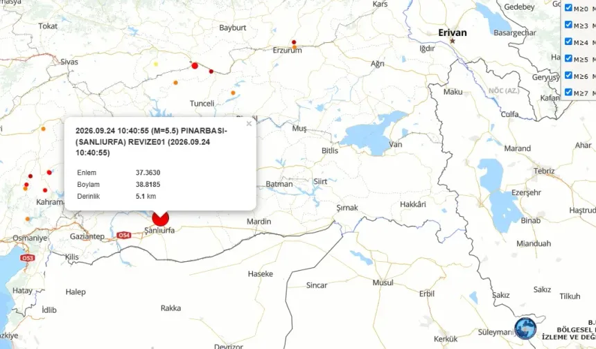 Şanlıurfa'da deprem: Bozova fayı gündeme geldi